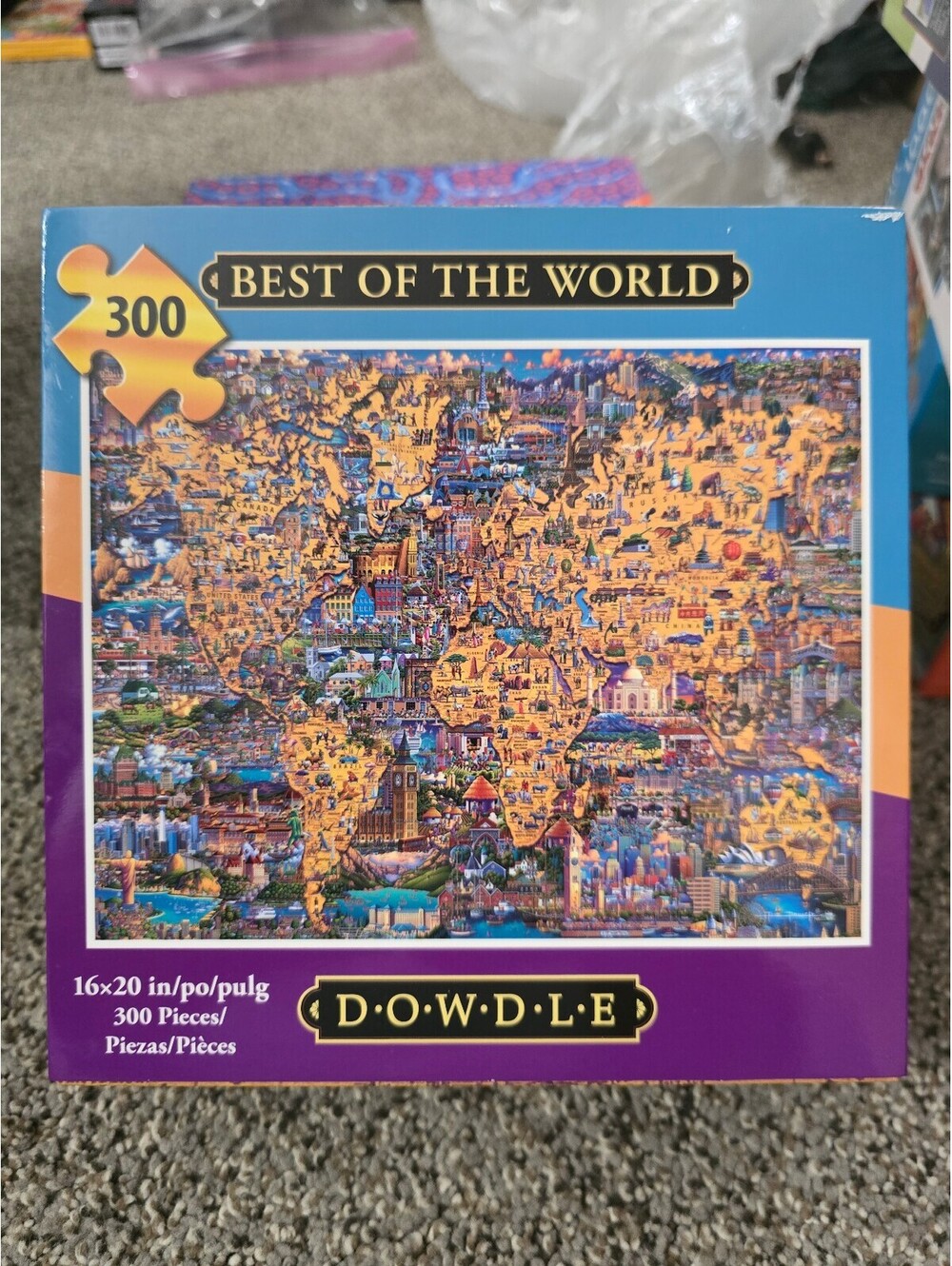 Dowdle Puzzles Best of the World 300 Piece Jigsaw Puzzle